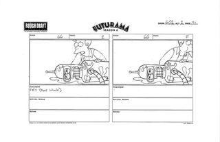 Illustration for article titled In Futurama Concept Art, Fry Gives Bender Mouth-To-Ass Resuscitation